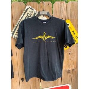 Vintage Y2K Black G.O. Wilson Choir  Mucician Orchestra music T-shirt Size L